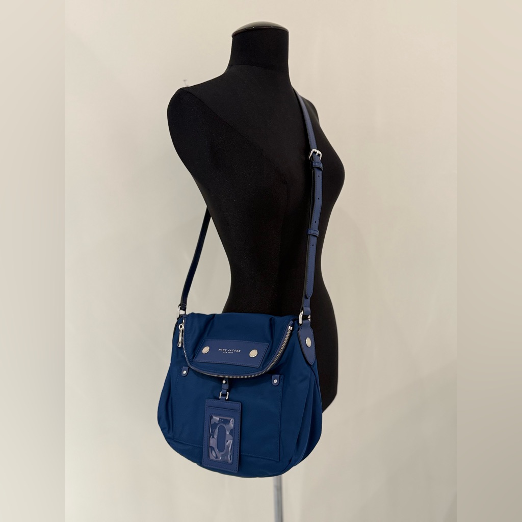 Nwt Marc Jacobs Peppy Nylon Crossbody With Lanyard